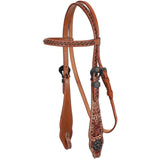 New! Showman Buffalo Drift Browband Headstall and Breastcollar Set - Country Scene Saddlery and Pet Supplies
