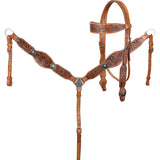 NEW! Showman Brandin’ Pen Browband Headstall and Breastcollar Set - Country Scene Saddlery and Pet Supplies