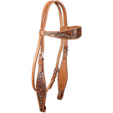 NEW! Showman Brandin’ Pen Browband Headstall and Breastcollar Set with Fringe - Country Scene Saddlery and Pet Supplies