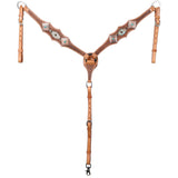 NEW! Showman Outlaw Oasis One Ear Headstall and Breastcollar Set - Country Scene Saddlery and Pet Supplies