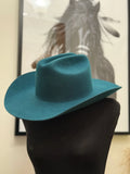New! Wilde Traveller Cowboy Hat / PEACOCK $189.00 Pre-order - Hat Accessories