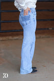 New! CHEYENNE ACID WASH TROUSER JEANS - Country Scene Saddlery and Pet Supplies