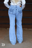 New! CHEYENNE ACID WASH TROUSER JEANS - Country Scene Saddlery and Pet Supplies