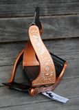 CSS Rose Engraved Stirrup Irons. - Country Scene Saddlery and Pet Supplies