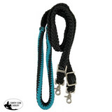 8ft Nylon braided roping reins - Country Scene Saddlery and Pet Supplies