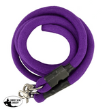 8Ft Pro Brain Cotton Contest Reins Purple