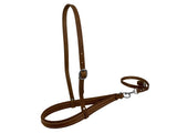 New! Showman Argentina Cow leather Adjustable Noseband and Tiedown - Med - Tie Down Straps