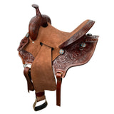 New! Posie Barrel Style Saddle - 15 Inch - Country Scene Saddlery and Pet Supplies