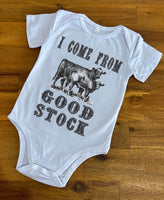 New! Country Onesie - Good Stock