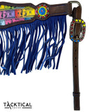 New! BENJIS LEATHER FRINGE BREASTCOLLAR - Country Scene Saddlery and Pet Supplies
