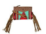 Showman ® 100% Wool Southwest Design Saddle Blanket Wristlet. - Country Scene Saddlery and Pet Supplies