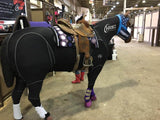 New! EQUINE COMPRESSION NECK AND HOOD COMBO ORIGINAL BLACK - Country Scene Saddlery and Pet Supplies
