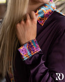 New! CANYON CACTUS SATIN PERFORMANCE RODEO SHIRT - Country Scene Saddlery and Pet Supplies