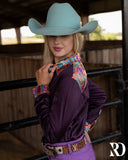 New! CANYON CACTUS SATIN PERFORMANCE RODEO SHIRT - Country Scene Saddlery and Pet Supplies