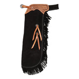 New! Showman Youth Gunpowder Chinks - Country Scene Saddlery and Pet Supplies