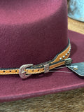 New! Genuine Leather Hat Band #10 - One Size - Hats