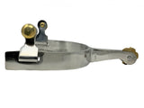 Showman ® Western Stainless Steel Mens size spurs. - Country Scene Saddlery and Pet Supplies