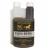 Equi Berg traditional berg oil 250ml horses digestive support fermentation control equine supplement Country Scene Saddlery Australia