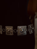 New! Square Up Concho Belt / SILVER - Country Scene Saddlery and Pet Supplies