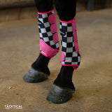 New! FINISH LINE & HOT PINK SPLINT BOOTS (PAIR) - Country Scene Saddlery and Pet Supplies