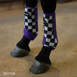 New! FINISH LINE & PURPLE SPLINT BOOTS (PAIR) - Country Scene Saddlery and Pet Supplies