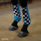 New! FINISH LINE & TURQUOISE SPLINT BOOTS (PAIR) - Country Scene Saddlery and Pet Supplies