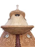Fort Worth Barrel Racing Saddle with Deep Seat - Country Scene Saddlery and Pet Supplies