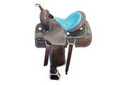 Fort Worth Barrel Racing Saddle with Buckstitcht - Country Scene Saddlery and Pet Supplies