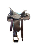Fort Worth Barrel Racing Saddle with Buckstitcht - Country Scene Saddlery and Pet Supplies