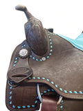 Fort Worth Barrel Racing Saddle with Buckstitcht - Country Scene Saddlery and Pet Supplies