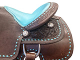 Fort Worth Barrel Racing Saddle with Buckstitcht - Country Scene Saddlery and Pet Supplies