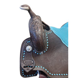 New! *SPECIAL ORDER* Barrel Race Saddle w/Opti Flex Tree - Turquoise - Country Scene Saddlery and Pet Supplies