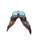 New! *SPECIAL ORDER* Barrel Race Saddle w/Opti Flex Tree - Turquoise - Country Scene Saddlery and Pet Supplies