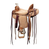 New! *SPECIAL ORDER* Rough Out Roper Saddle - Country Scene Saddlery and Pet Supplies