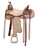 New! *SPECIAL ORDER* Rough Out Roper Saddle - Country Scene Saddlery and Pet Supplies