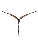 Fort Worth Basket Weave Breastcollar - Country Scene Saddlery and Pet Supplies