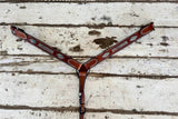 New! Rawhide Stitched Breast Collar - Country Scene Saddlery and Pet Supplies