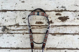 New! Two Toned Browband Bridle with Aztec Beaded Inlays - Country Scene Saddlery and Pet Supplies