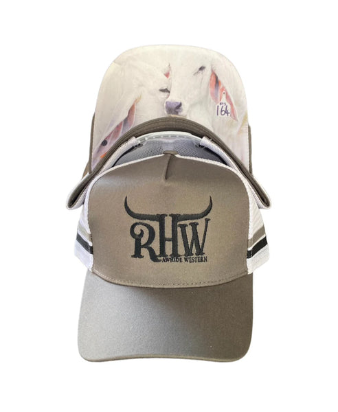 New! P1466 - Limited Edition RHW Western Trucker Cap