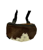 New! 178187B - Hair on Cowhide Saddle Pouch - Country Scene Saddlery and Pet Supplies