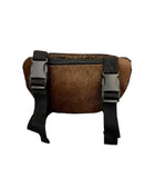New! 178187C - Hair on Cowhide Saddle Pouch - Country Scene Saddlery and Pet Supplies