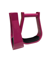 New! 023142P - Pink Alumunium Barrel Racer Stirrup W/pad