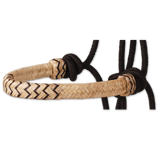 New! Classic Equine Rope Halter with Braided Rawhide Nose & Lead - Country Scene Saddlery and Pet Supplies