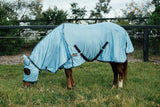 New! Hooded Full Mesh Combo (Blue) - Country Scene Saddlery and Pet Supplies