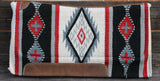 Showman ® 36” X 34” Wool Top Contoured Memory Felt Bottom Saddle Pad – Navajo Diamond