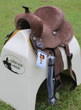 12", 13" Double T Youth Hard Seat Barrel style saddle - Country Scene Saddlery and Pet Supplies