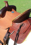 12" Buffalo Youth hard seat roper style saddle. - Country Scene Saddlery and Pet Supplies