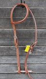 Showman® One Ear Leather Headstall. - Country Scene Saddlery and Pet Supplies