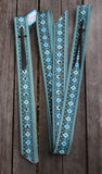 CSS Blue Diamond- Style Two Latigo Set. - Country Scene Saddlery and Pet Supplies