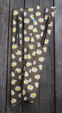 CSS Brown Daisy- Style Two Latigo Set. - Country Scene Saddlery and Pet Supplies